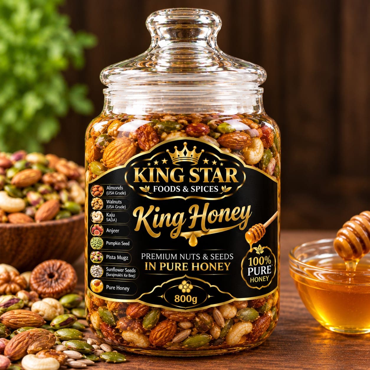 King Honey 800 g